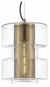 Подвесной светильник iLamp Brick золото арт. P7555-1 GD