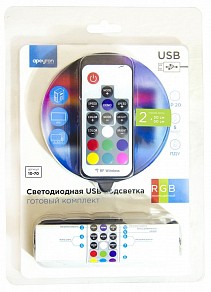 Лента светодиодная Apeyron Electrics  черный арт. 10-70