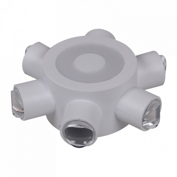 Накладной светильник Reluce  белый арт. 86973-9.2-007U LED2W+6*1W WT