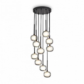 Подвесная люстра Freya Shimmer черный арт. FR5435PL-10B