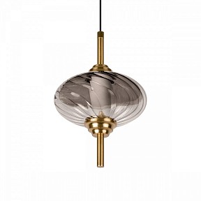 Подвесной светильник Loft it Helix бронза арт. 10421/C Smoke