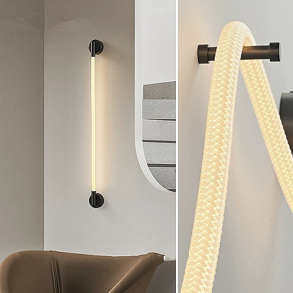 Накладной светильник LIGHTERA Tura черный арт. LE103W-158BB STAINLESS
