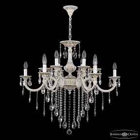 Подвесная люстра Bohemia Ivele Crystal AL7811 белый арт. AL78118/12/285 B WMG