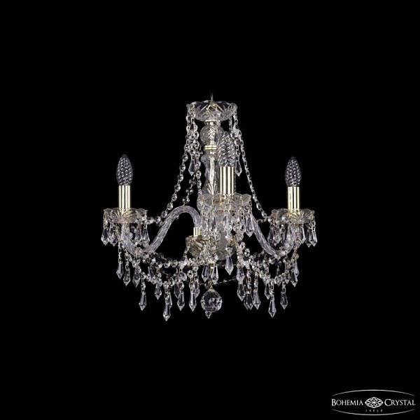 Подвесная люстра Bohemia Ivele Crystal 1403 золото арт. 1403/3/160 G