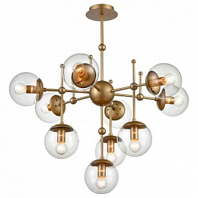 Люстра на штанге Vele Luce Modena 742 золото арт. VL5014P10