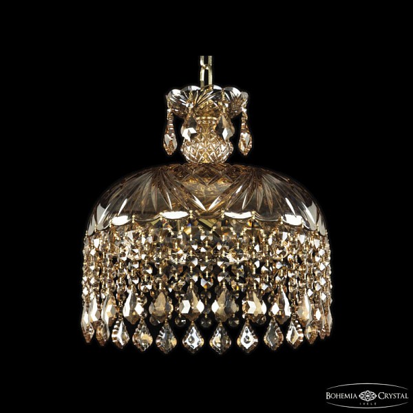 Подвесная люстра Bohemia Ivele Crystal 1478 золото арт. 14781/35 G Leafs M721