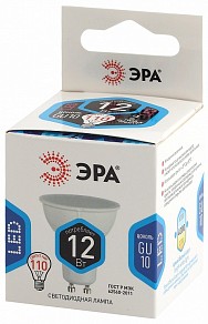 Лампа светодиодная Эра Стандарт  арт. LED MR16-12W-840-GU10