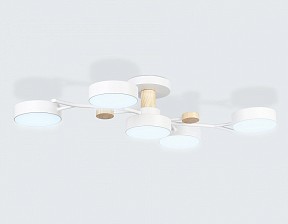Люстра на штанге Ambrella Light FL белый арт. FL4834