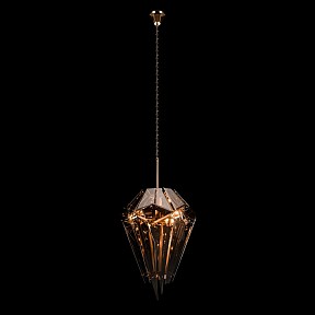 Подвесной светильник Loft it Shard бронза арт. 10432 Smoke
