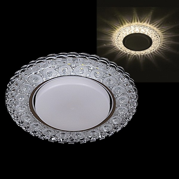 Встраиваемый светильник Reluce 53211 неокрашенный арт. 53211-9.0-001MN GX53+LED5W DL WH 4000K