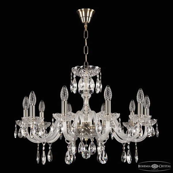 Подвесная люстра Bohemia Ivele Crystal 117 неокрашенный арт. 117/10/240 Pa