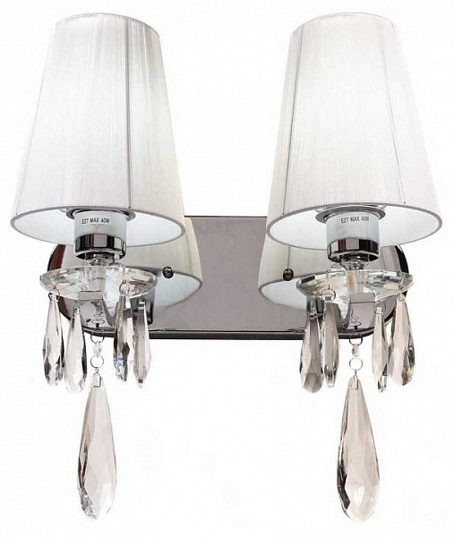 Бра LUMINA DECO Alessia  арт. LDW 1726-2W CHR