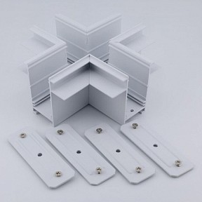 Соединитель для треков Aployt Magnetic track 220 белый арт. APL.0285.10.04