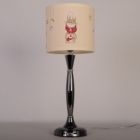 Настольная лампа декоративная Manne TL.7734-1BL черный арт. TL.7734-1BL (заяц с кружкой) лампа настольная 1л