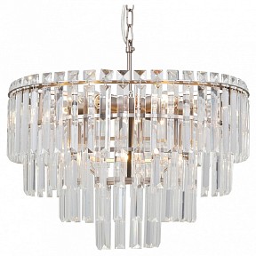 Подвесная люстра Moderli Crystal серый арт. V10738-9P