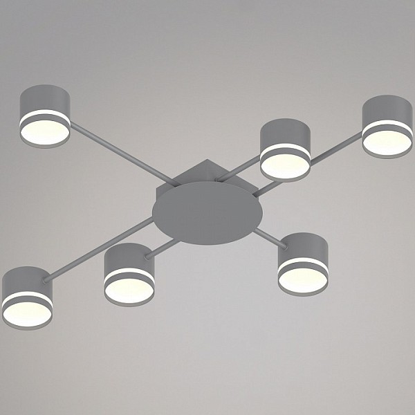 Потолочная люстра Reluce 56730 серый арт. 56730-0.3-06 GX53 GREY