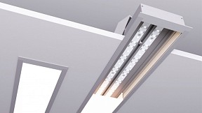 Встраиваемый светильник SILED LINEA INNER белый арт. 7370033
