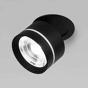 Встраиваемый светильник Elektrostandard Stark черный арт. 25035/LED