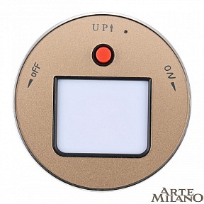 Накладной светильник Arte Milano Am-track-sockets золото арт. 380011TL/Light Gold