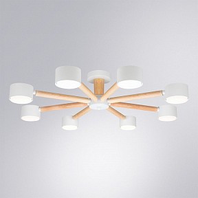 Потолочная люстра Arte Lamp TENDA белый арт. A1624PL-8WH