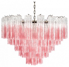 Подвесная люстра Loft it Murano бронза арт. 10580/800 Clear pink