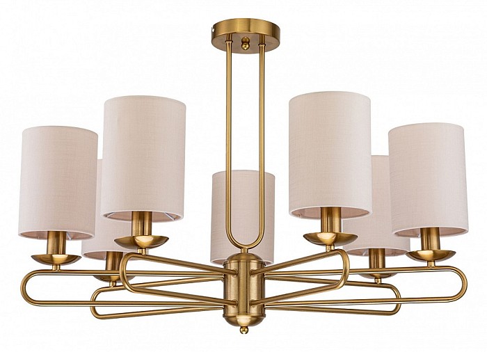 Люстра на штанге Escada Eclipse бронза арт. 10166/7PL Brass