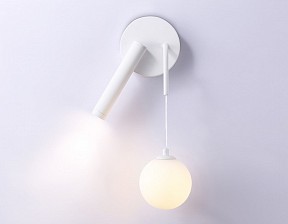 Бра с подсветкой Ambrella Light FL белый арт. FL66383