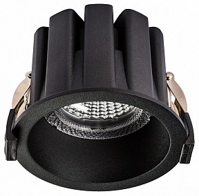 Встраиваемый светильник Lightstar Ciclone черный арт. 385047