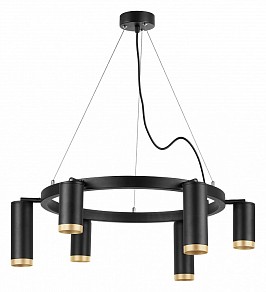Подвесная люстра Lightstar Rullo черный арт. LR01637387340