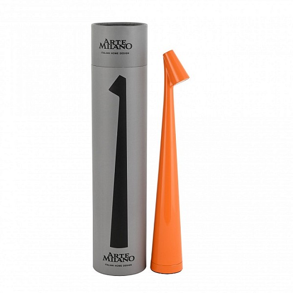 Настольная лампа декоративная Arte Milano  оранжевый арт. 128101/H350/3-6K/3W Orange