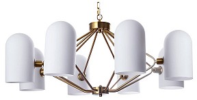 Подвесная люстра Arte Lamp Cassel медь арт. A5454LM-8PB