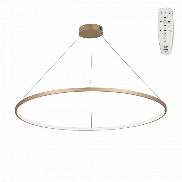 Подвесной светильник Vitaluce V2514DT золото арт. V2514DT-8/1S