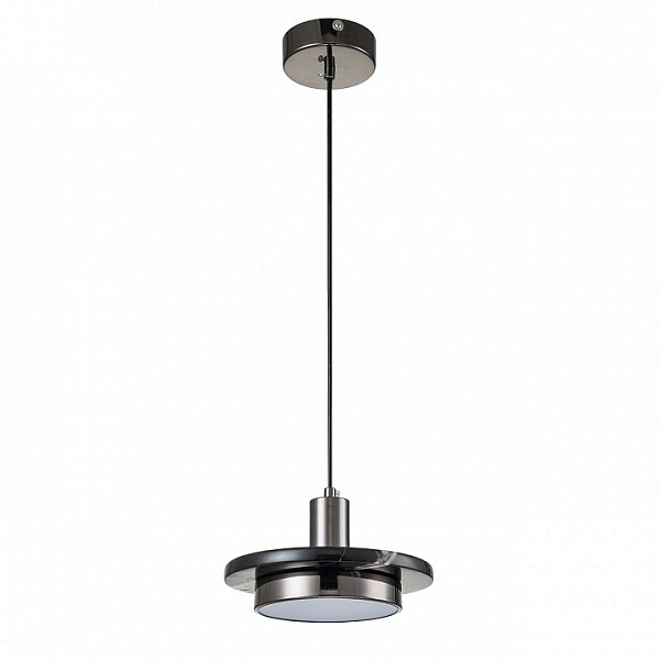 Подвесной светильник Escada 10260 черный арт. 10260/1LED Black marble