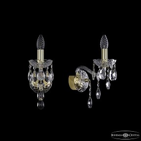 Бра Bohemia Ivele Crystal 1415 золото арт. 1415B/1/141 G