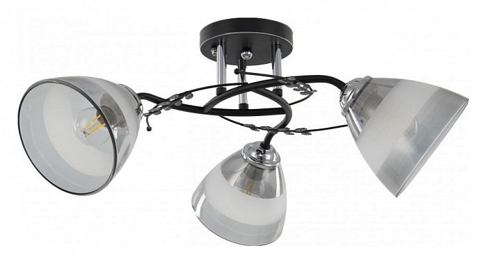 Потолочная люстра Arte Milano AMALFI-327685 хром арт. 327685/3A BK+CR
