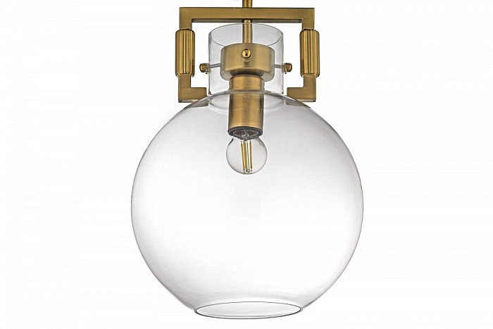 Подвесной светильник Arti Lampadari Daiano бронза арт. Daiano E 1.P2 CL