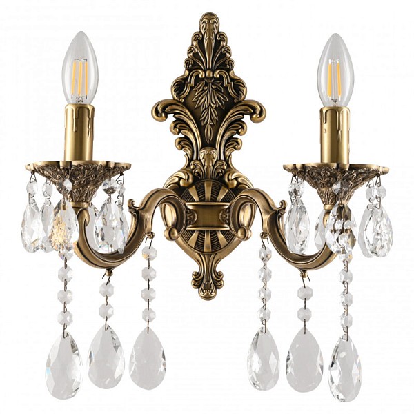 Бра Bohemia Ivele Crystal AL7801 золото арт. AL7801B14/2/175 A FP