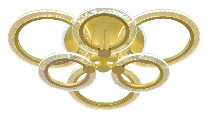 Потолочная люстра Escada Enigma желтый арт. 10225/6LED Gold