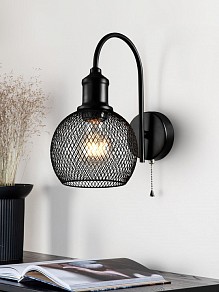 Бра Rivoli Rebeca черный арт. Б0055034