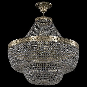 Светильник на штанге Bohemia Ivele Crystal 1909 золото арт. 19091/H1/60IV G