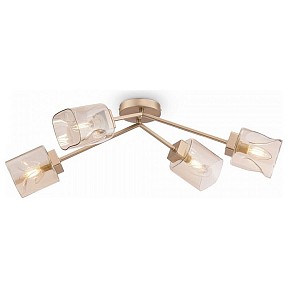 Потолочная люстра Freya Isabella латунь арт. FR5095CL-04G