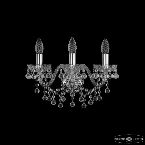 Бра Bohemia Ivele Crystal 1409 никель арт. 1409B/3/160 Ni