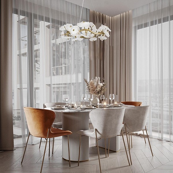 Подвесная люстра Loft it Bloom бронза арт. 10352/1050 AB