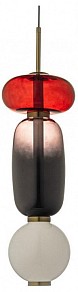 Подвесной светильник Arti Lampadari Canzo бронза арт. Canzo L 1.P6 CL