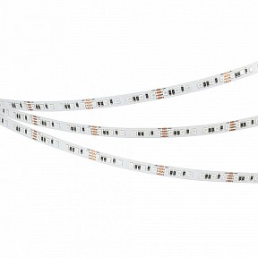 Лента светодиодная Arlight A120 RGB 24V 8mm 12 W/m IP20-IP67 белый арт. 042905