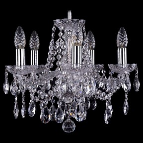 Подвесная люстра Bohemia Ivele Crystal 1413 металл арт. 1413/5/141/Ni