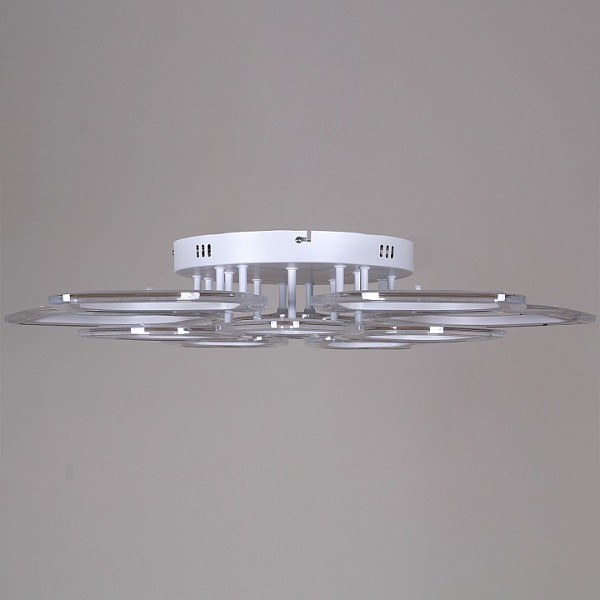 Потолочная люстра Reluce 09827 белый арт. 09827-3.3-5+5 WH