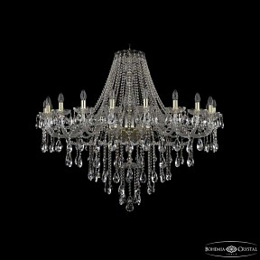 Подвесная люстра Bohemia Ivele Crystal 1415 золото арт. 1415/20/460 G