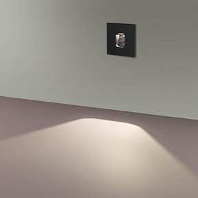 Встраиваемый светильник Odeon Light Vitty черный арт. 6650/1WL