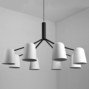 Подвесная люстра Imperiumloft Skym черный арт. SKYM01